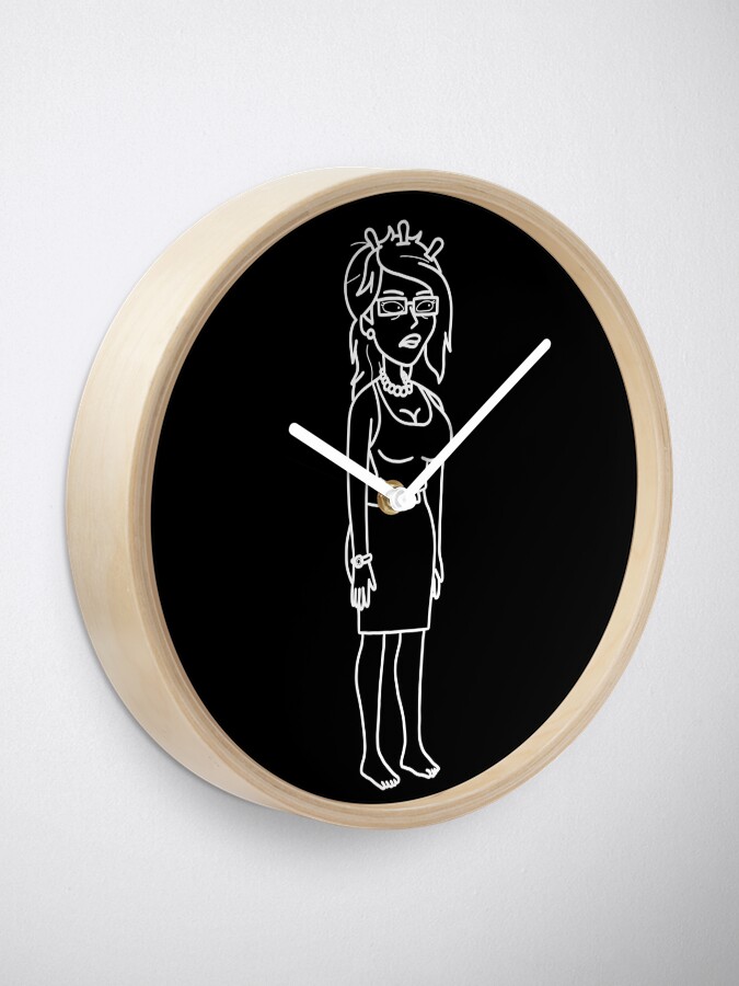 Alternate view of Unity | Rick and Morty character Clock