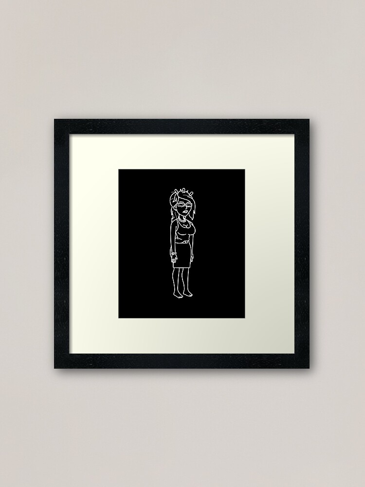 Alternate view of Unity | Rick and Morty character Framed Art Print
