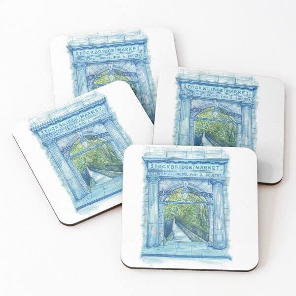 Item preview, Stockbridge Market, by Heather Wood designed and sold by Heather Wood Studio .