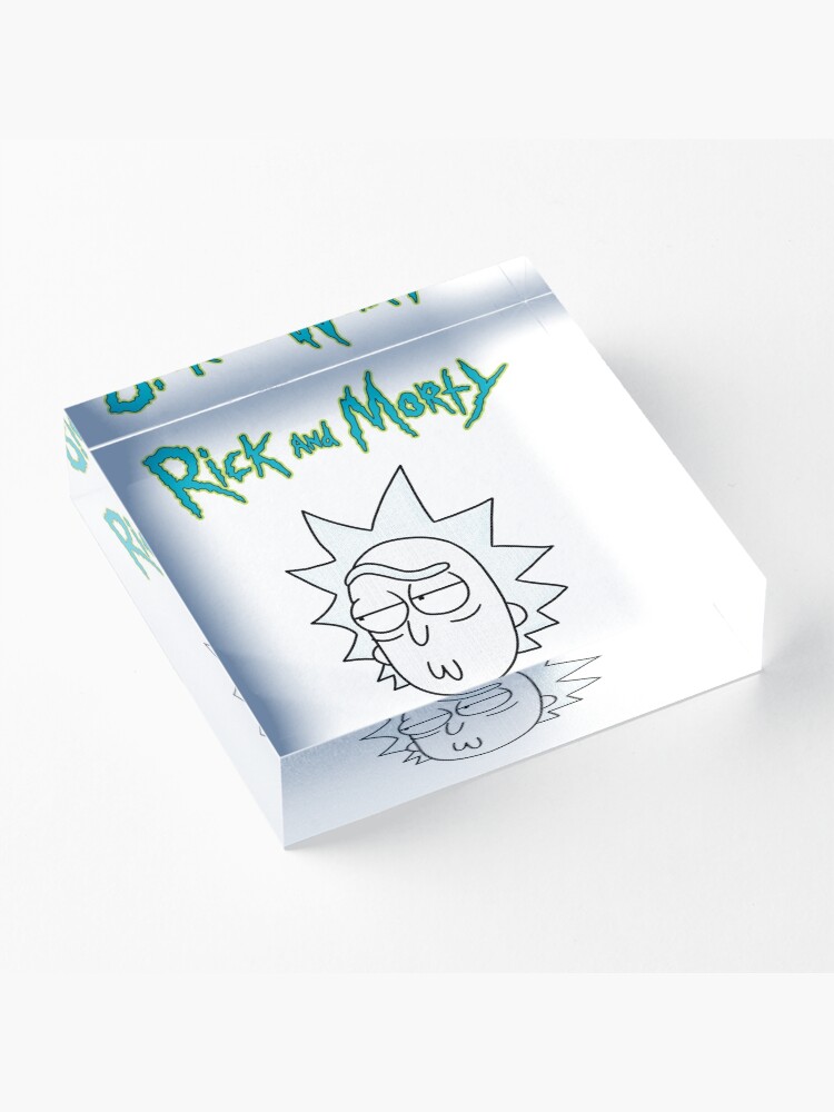 Alternate view of Rick Sanchez | Rick and Morty Character Acrylic Block