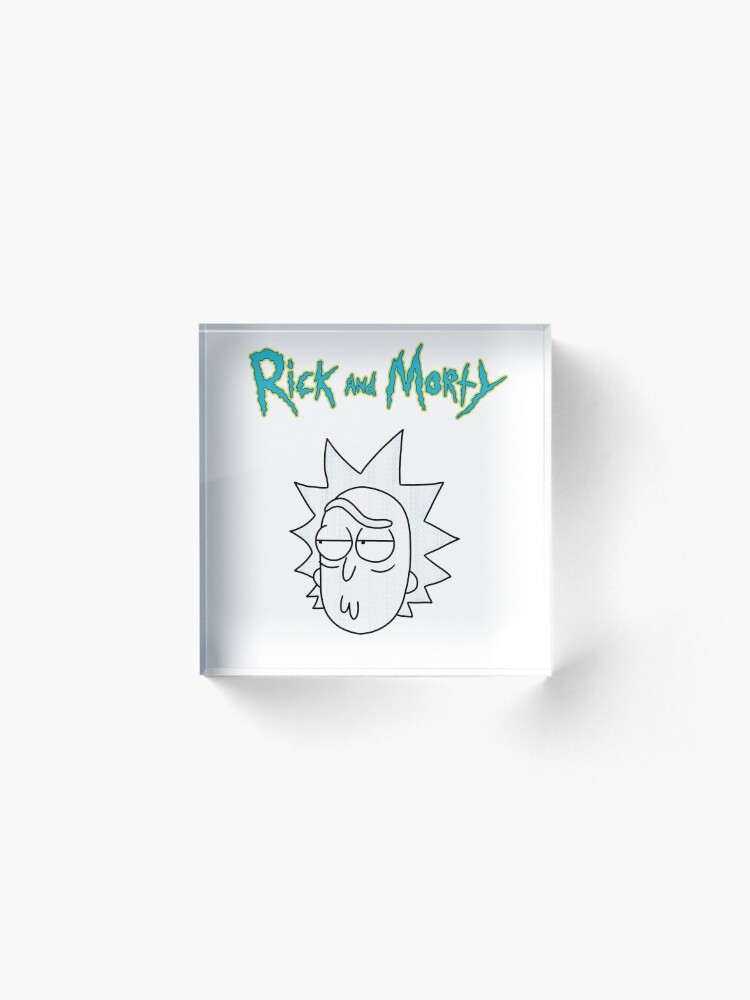 Alternate view of Rick Sanchez | Rick and Morty Character Acrylic Block
