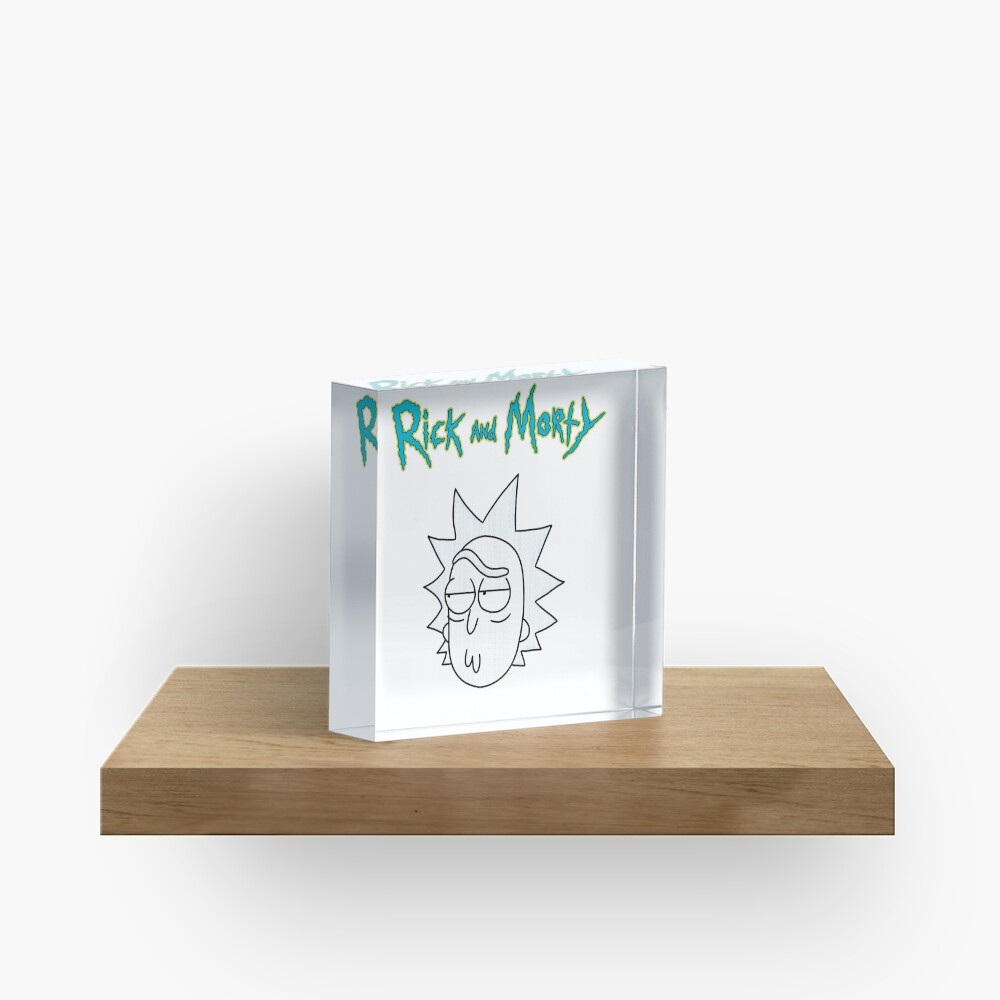 Rick Sanchez | Rick and Morty Character Acrylic Block