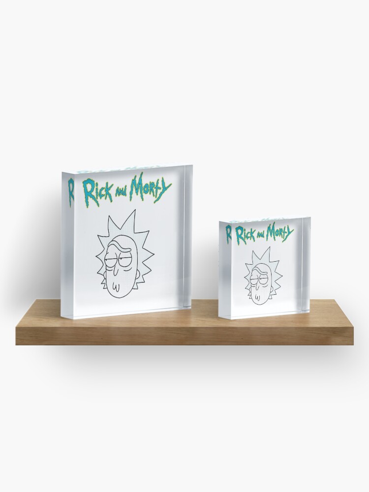 Alternate view of Rick Sanchez | Rick and Morty Character Acrylic Block