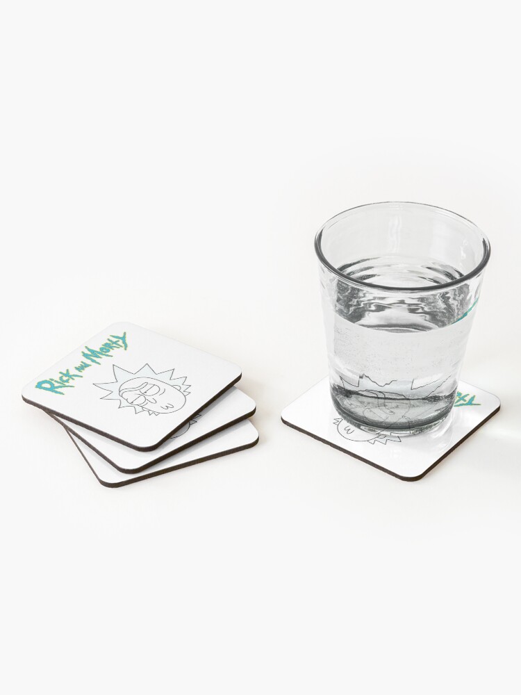 Alternate view of Rick Sanchez | Rick and Morty Character Coasters (Set of 4)