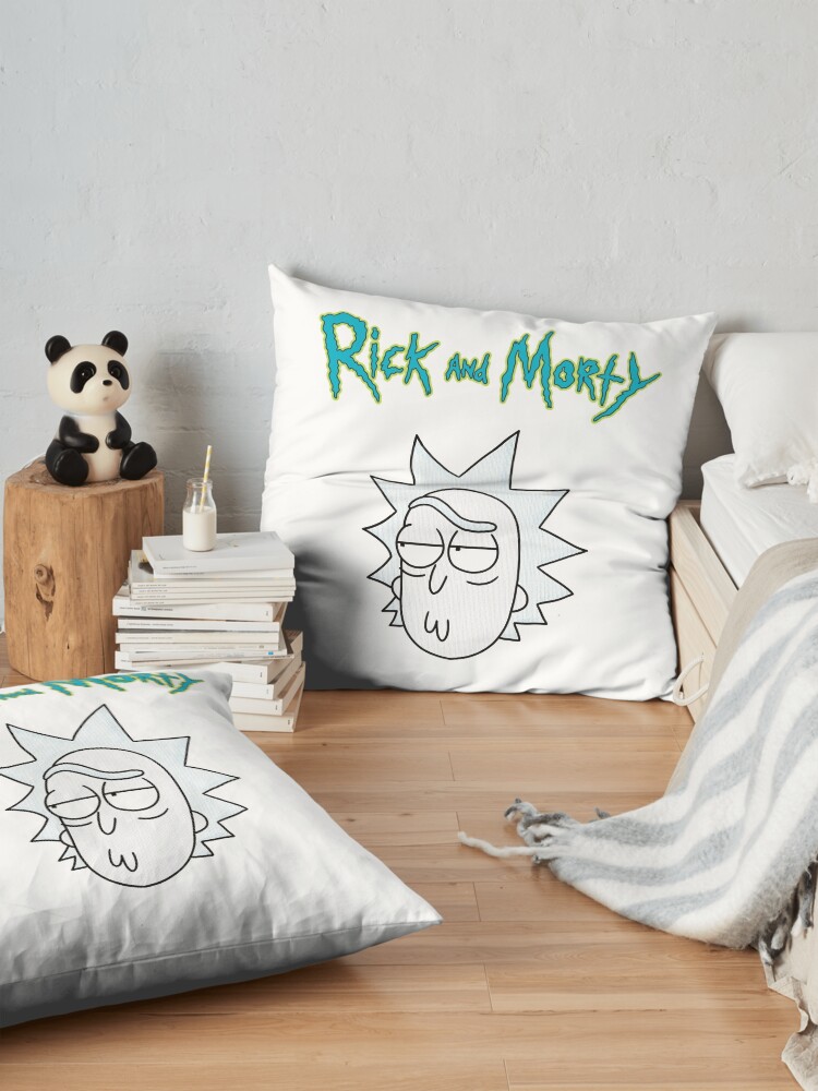 Alternate view of Rick Sanchez | Rick and Morty Character Floor Pillow
