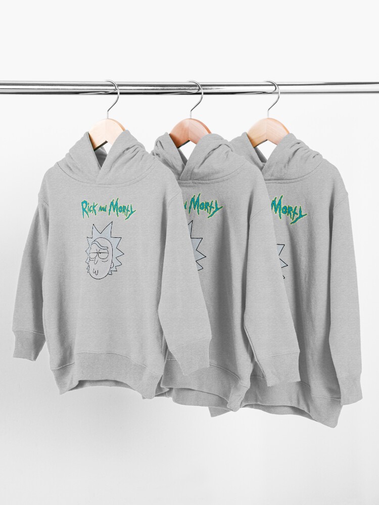 Alternate view of Rick Sanchez | Rick and Morty Character Toddler Pullover Hoodie