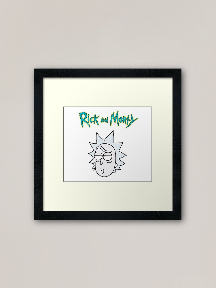 Alternate view of Rick Sanchez | Rick and Morty Character Framed Art Print