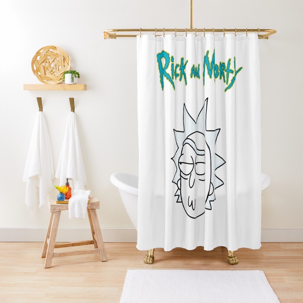 Rick Sanchez | Rick and Morty Character Shower Curtain