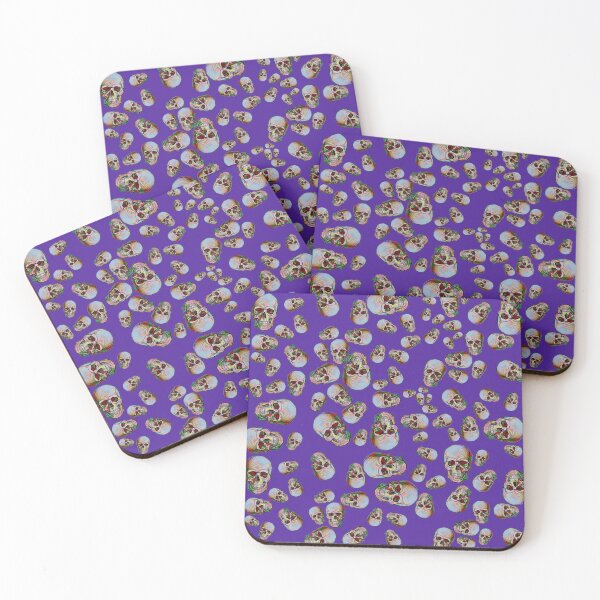 Item preview, Happy Skull Random Pattern (Purple)  designed and sold by Diego-t.