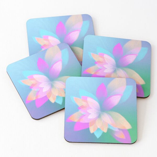 Item preview, Open Flower ‘Blushing Sky’ designed and sold by PanicDay.