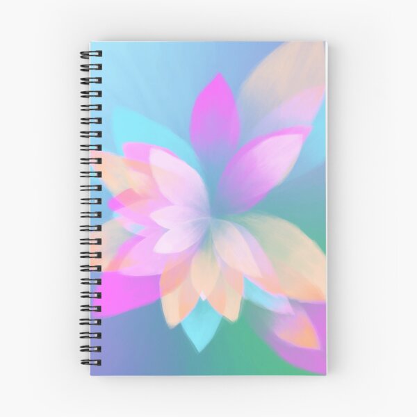 Item preview, Open Flower ‘Blushing Sky’ designed and sold by PanicDay.