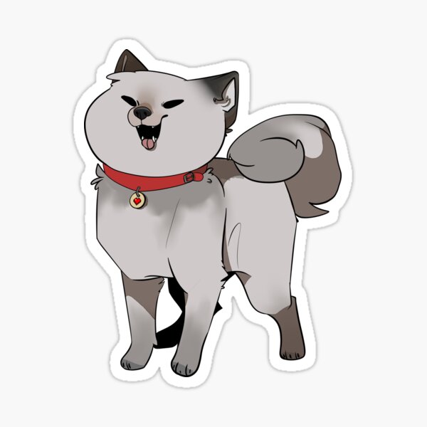 Minecraft Dog Stickers Redbubble - undertale video game walkthrough roblox dog transparent