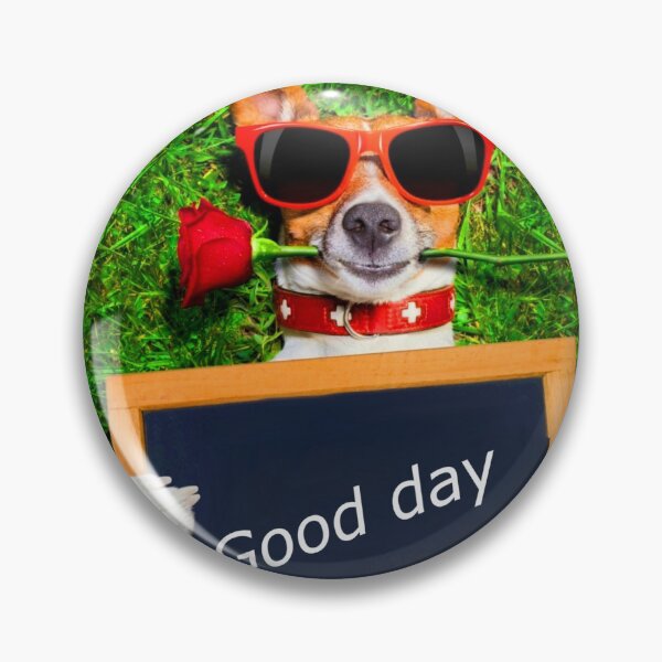 Item preview, Beast, dog, good day, rose designed and sold by Kristikniceart.
