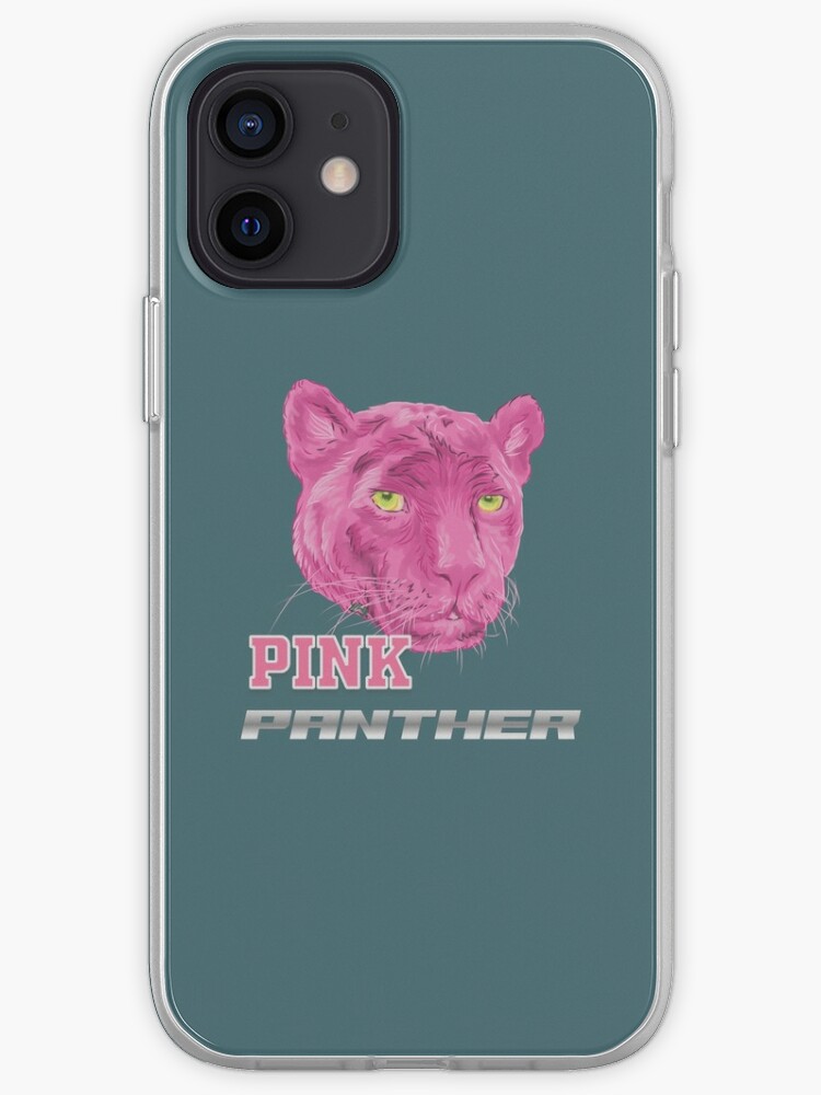 Pink Panther Retro Aesthetic iPhone Case