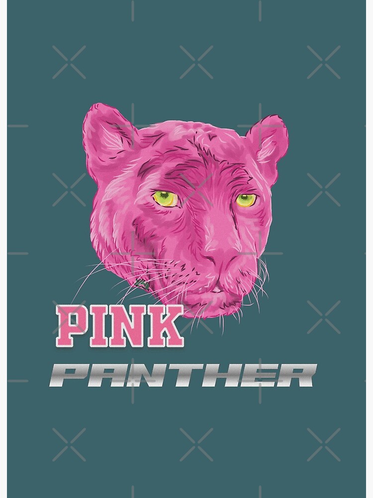 the pink business panther Art Print by nourbook