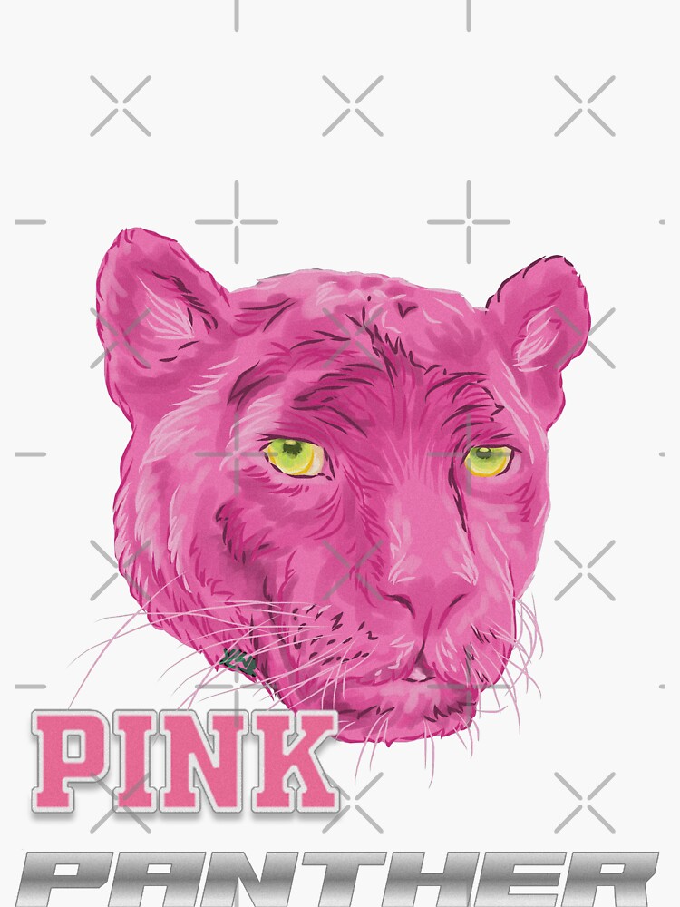 Pink Panther Retro / Aesthetic Sticker for Sale by fathinm