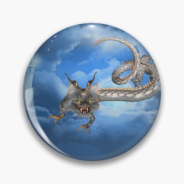 Item preview, Funny easterdragoncat in the sky designed and sold by nicky2342.