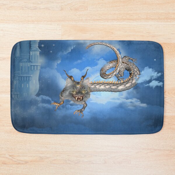 Item preview, Funny easterdragoncat in the sky designed and sold by nicky2342.