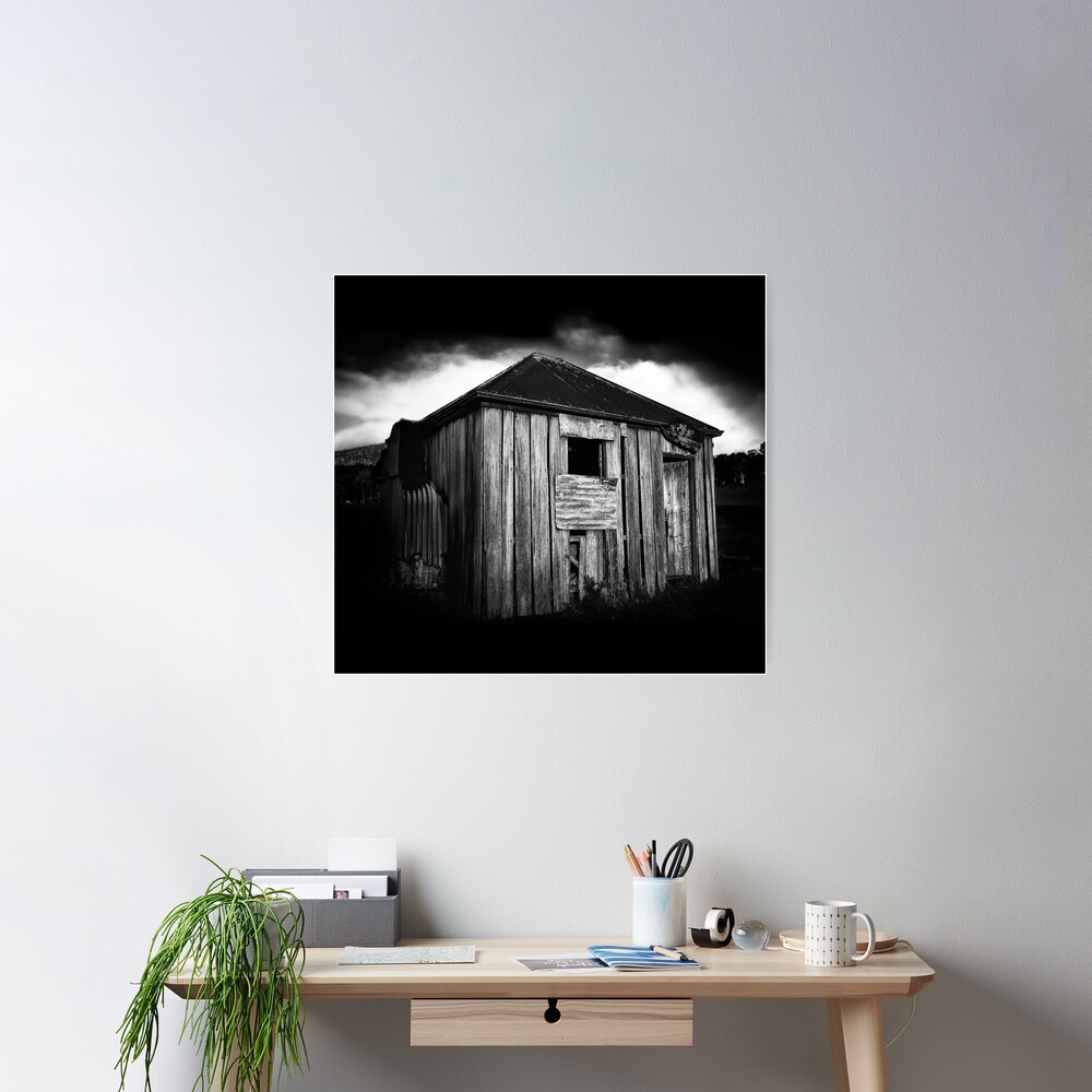 Huon Picker's Hut Poster