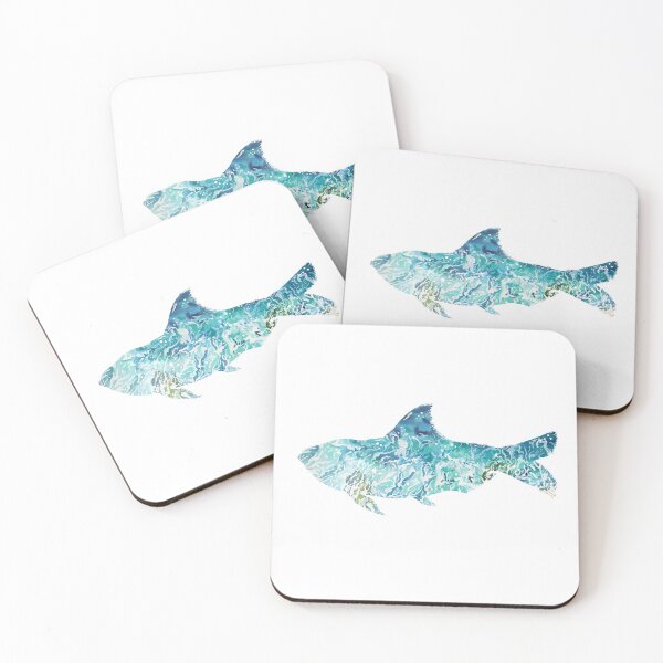 Item preview, Fish with Ocean Waves designed and sold by Sebastian Grafmann.