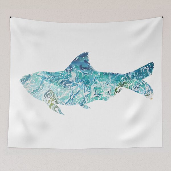 Item preview, Fish with Ocean Waves designed and sold by Sebastian Grafmann.