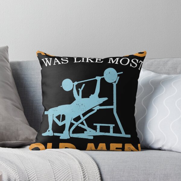 Item preview, Old Man Weight Lifting print For Old Strong People designed and sold by Lisbob.