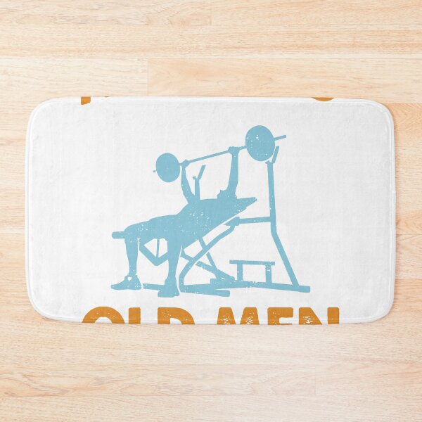 Item preview, Old Man Weight Lifting print For Old Strong People designed and sold by Lisbob.