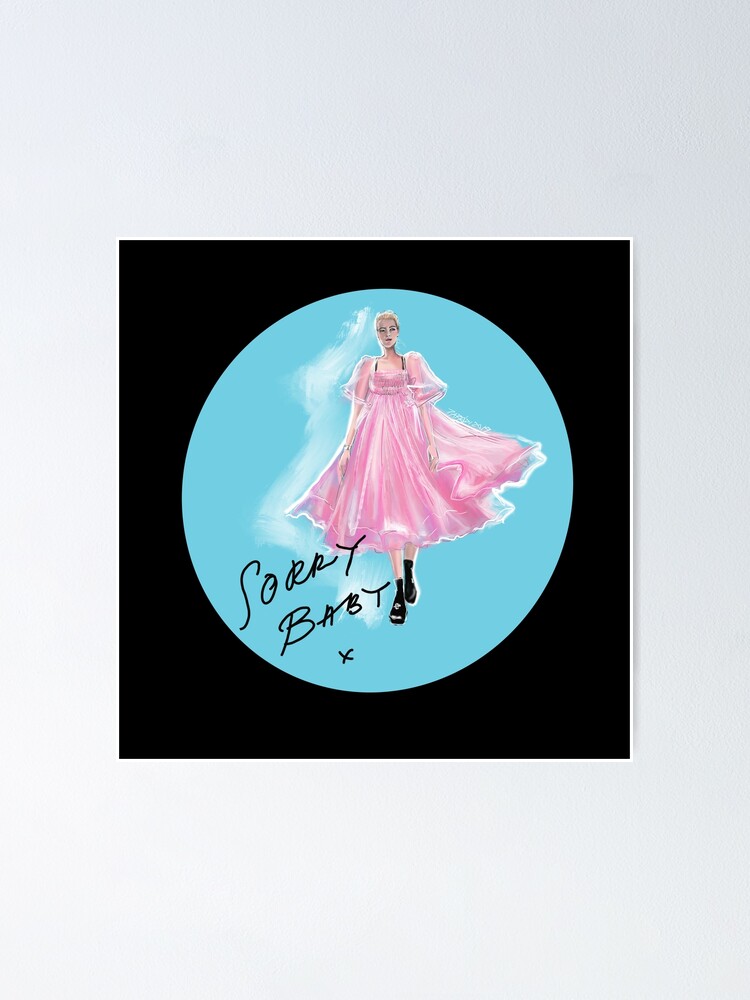 Póster for Sale con la obra «Villanelle Sorry Baby vestido rosa en
