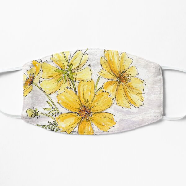 Yellow Cosmos, Still Life Mask