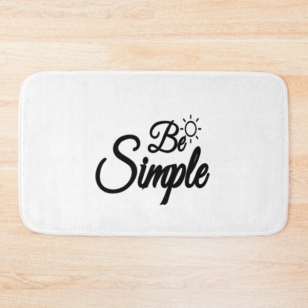 Item preview, T-shirt Be Simple / T-shirt Cool/ T-shirt 2020/ SloganShirt/ Black Version designed and sold by Reda92i.