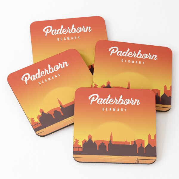Item preview, paderborn cityscape skyline designed and sold by louzaartist.