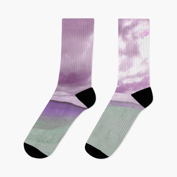 Item preview, Violet stormy days on a sandy beach  designed and sold by Artlajf.