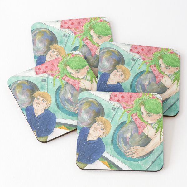 Item preview, Coin Laundry mermay painting designed and sold by Hynek Šnajdr.