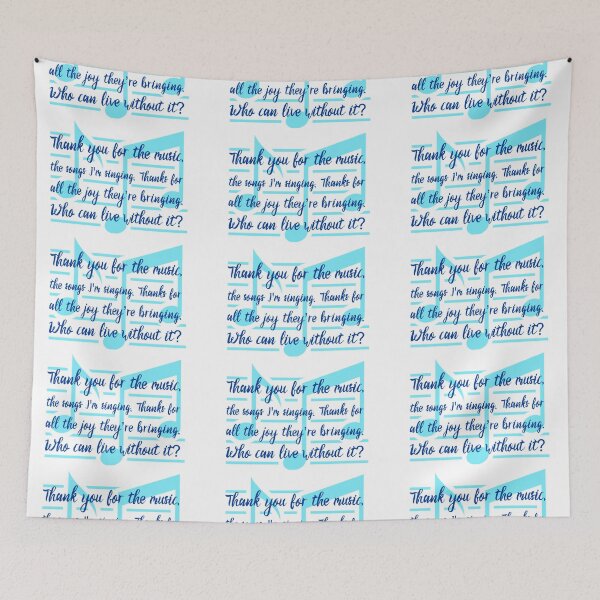 Item preview, Thank you for the music - Mamma Mia designed and sold by theatreleah.