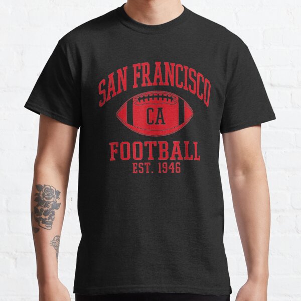 Vintage 90's San Francisco 49ers 100% Cotton T-shirt Size 