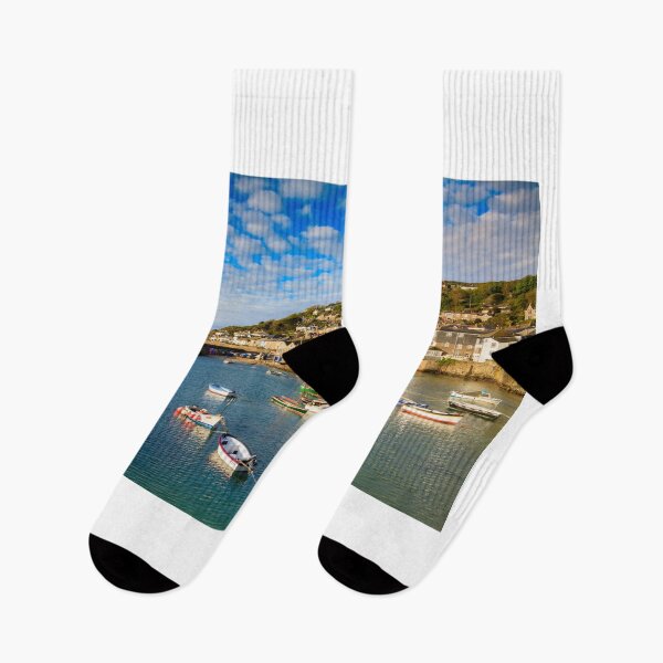 Item preview, Boats in Mousehole Harbour designed and sold by bitm2007.