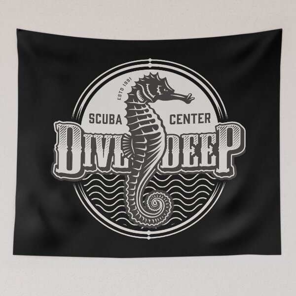 Item preview, Deep Dive Scuba Center Scuba Diving designed and sold by Vector Scout Lab.