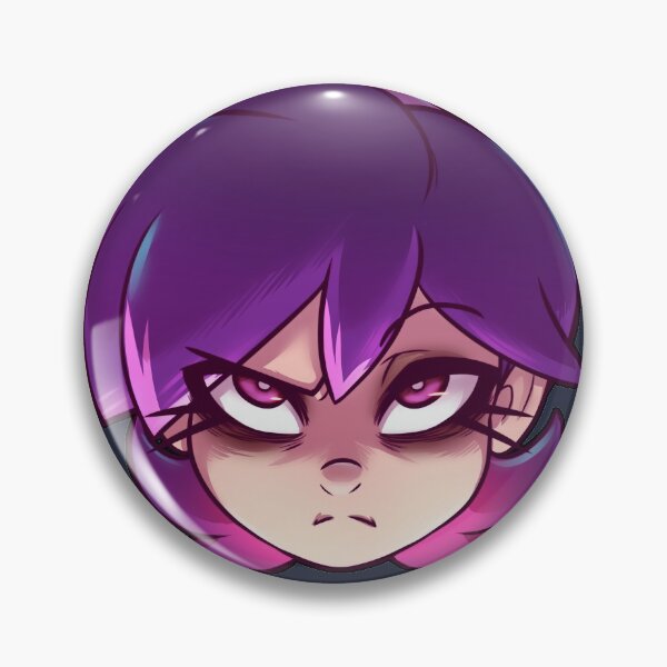 Item preview, Powernote Annoyed Aria Sticker / Pin designed and sold by Vworks.