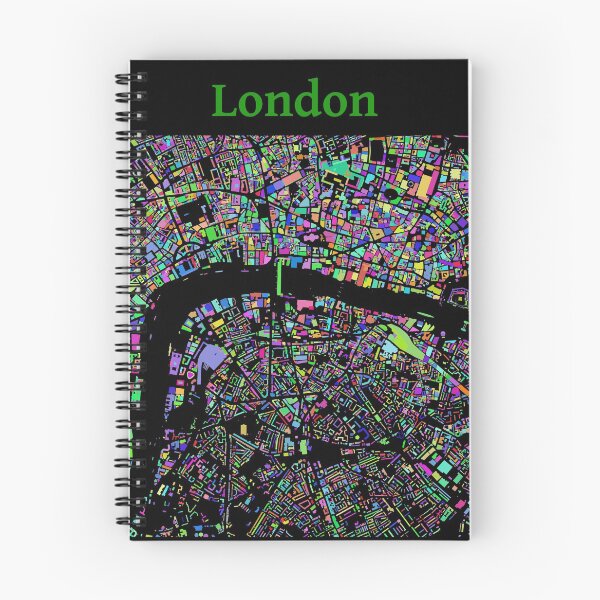 Item preview, The Colours of London designed and sold by Data-Driven Map Designs.