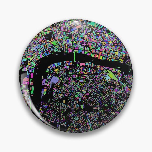 Item preview, The Colours of London designed and sold by Data-Driven Map Designs.