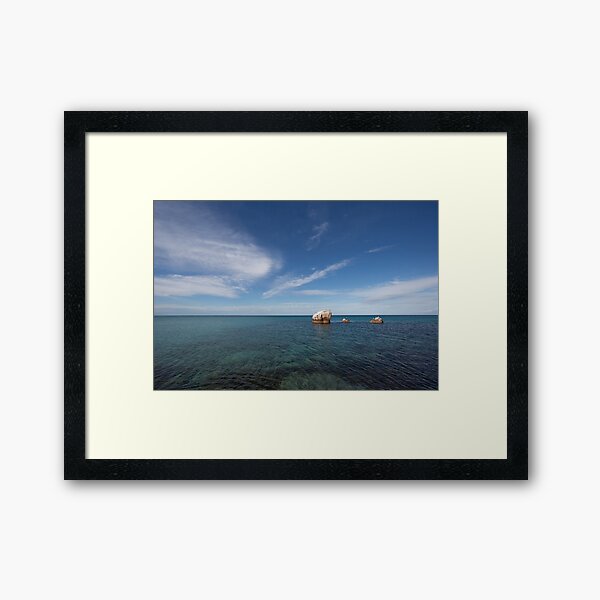 Meelup Bay Framed Art Print