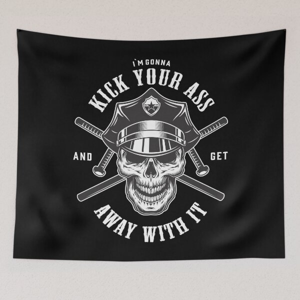 Item preview, I Am Going To Kick Your Ass And Get Away With It designed and sold by Vector Scout Lab.