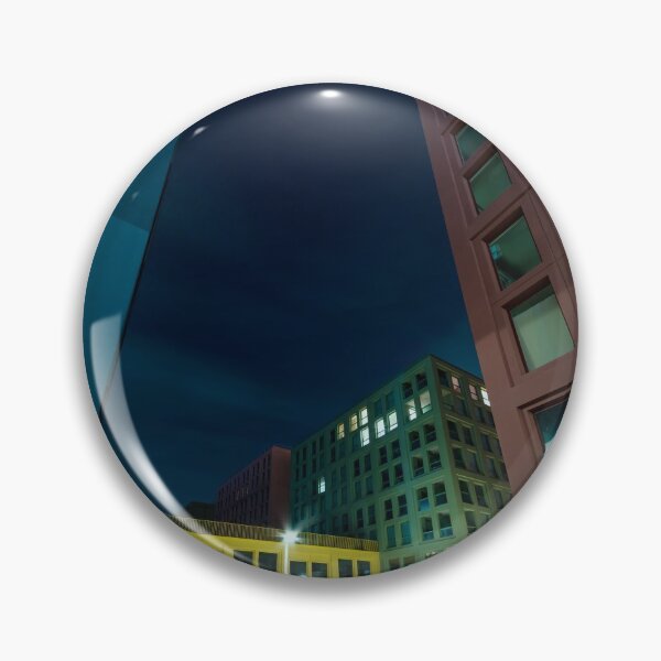 Item preview, Futuristic modern skyscrapers in the center of Strasbourg, night view, perspective designed and sold by Alexander Sorokopud.