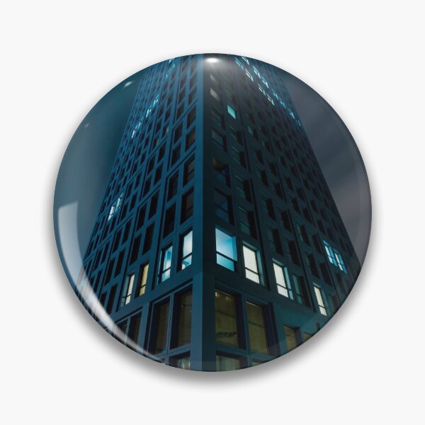 Item preview, Futuristic modern skyscrapers in the center of Strasbourg, night view, perspective designed and sold by Alexander Sorokopud.