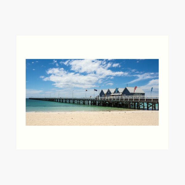Busselton Jetty Art Print