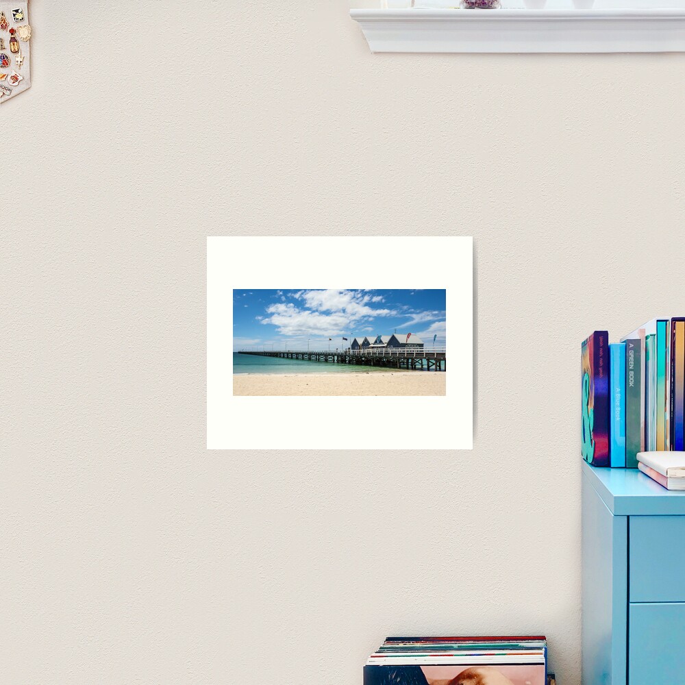 Busselton Jetty Art Print