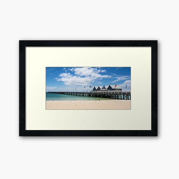Busselton Jetty Framed Art Print