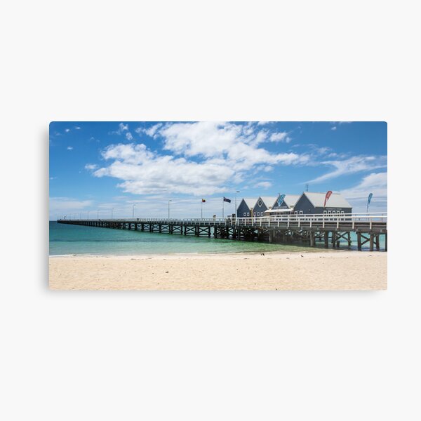 Busselton Jetty Metal Print