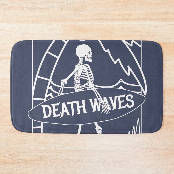 Item preview, Death waves Skeleton Surfer Artwork for summer  designed and sold by Halabe art.