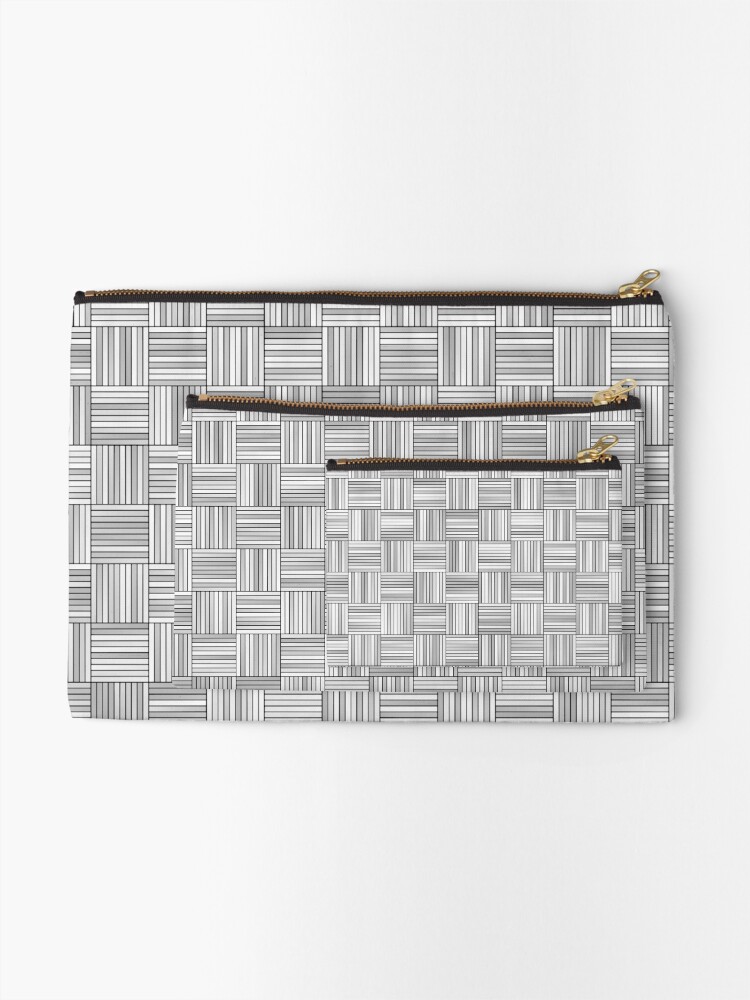 Thumbnail 2 of 4, Zipper Pouch, Flooring Family Pattern designed and sold by Irinapol.